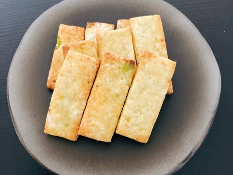 オリーブオイルで簡単！そら豆とチーズのクッキー